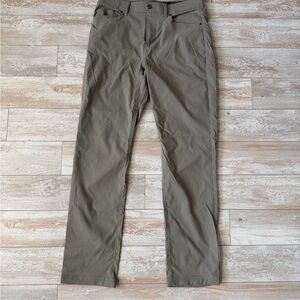 Men's Olive Green Casual Pants